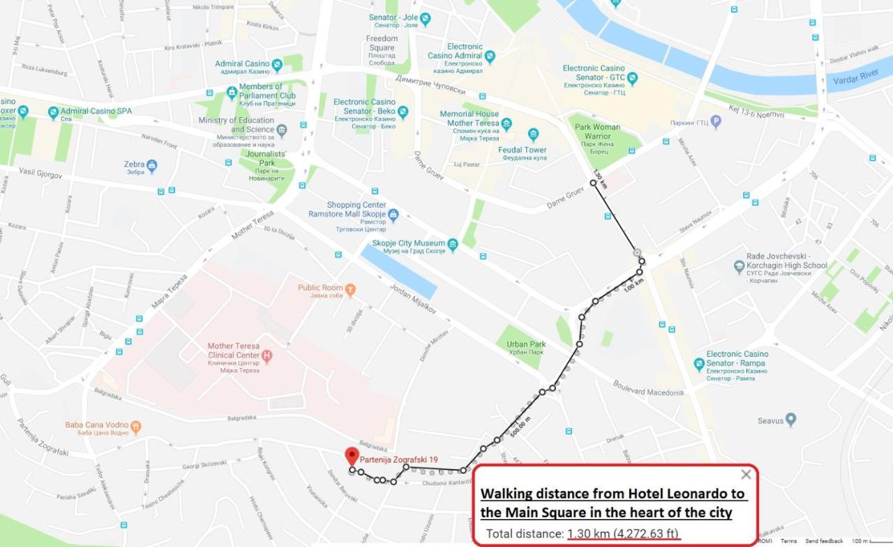 Leonardo Hotel Skopje Luaran gambar
